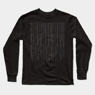 Digital Rain Matrix Long Sleeve T-Shirt